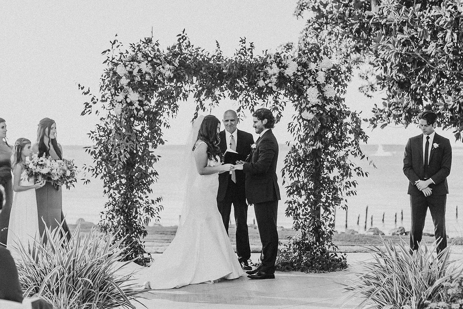 Christina and Jordan's wedding at the Coastal Arts Center of Orange Beach